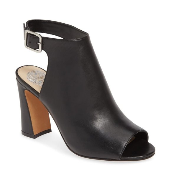 Vince Camuto Shoes - Vince Camuto Cellia Leather sandal black heel